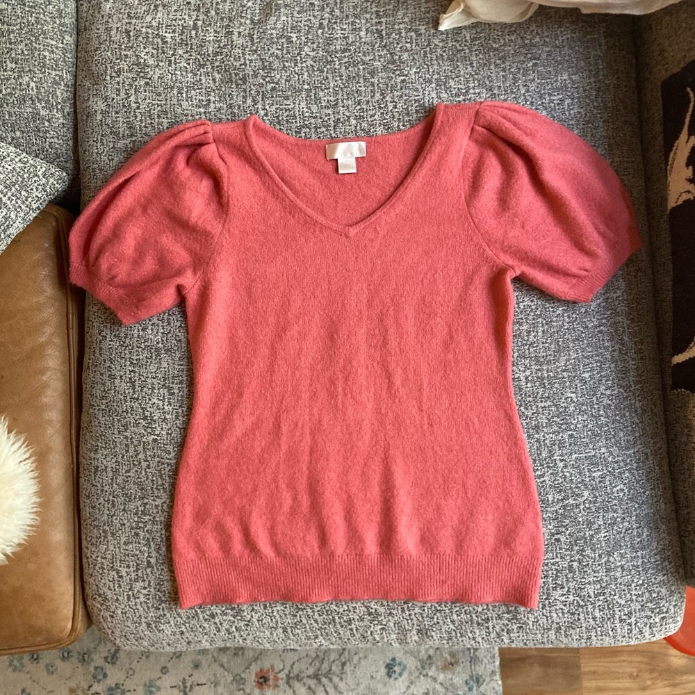 Rachel Parcell pink knit top